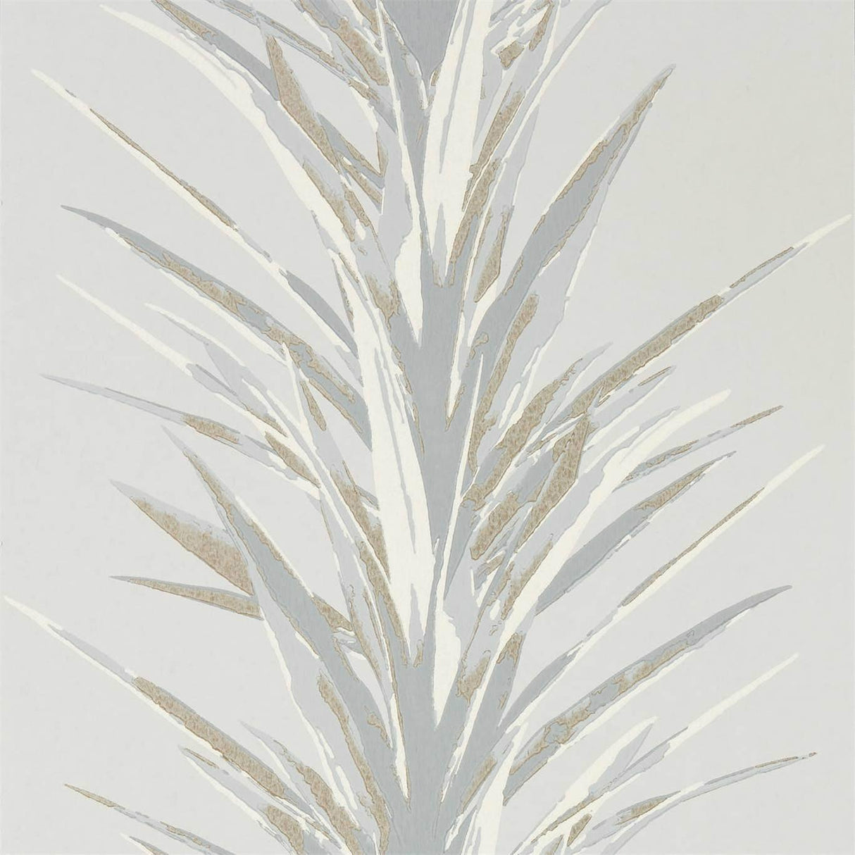 Sanderson Yucca Grey/Gilver Wallpaper