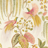 Sanderson Bird of Paradise Olive Wallpaper