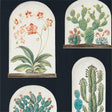 Sanderson Terrariums Ink/Multi Wallpaper