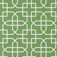 Sanderson Hampton Trellis Botanical Green Wallpaper