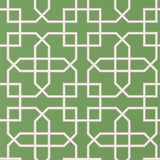 Sanderson Hampton Trellis Botanical Green Wallpaper