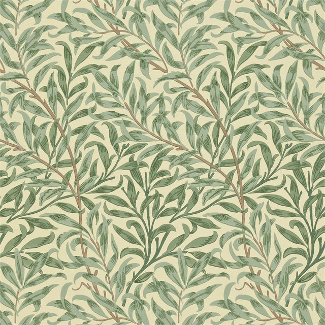 Morris & Co Willow Boughs Light Green Wallpaper