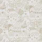 Sanderson The Allotment Linen Wallpaper