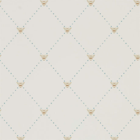 Sanderson Nectar Copper/Denim Wallpaper