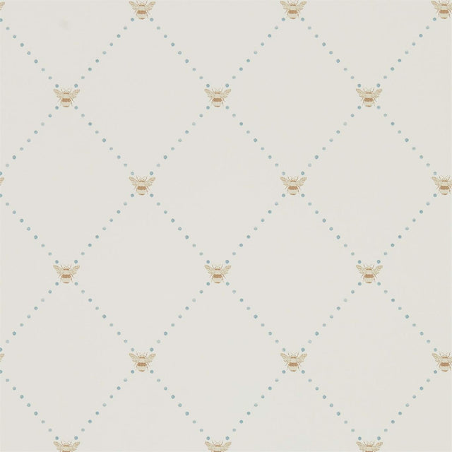 Sanderson Nectar Copper/Denim Wallpaper