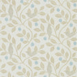 Sanderson Damson Tree Denim/Barley Wallpaper