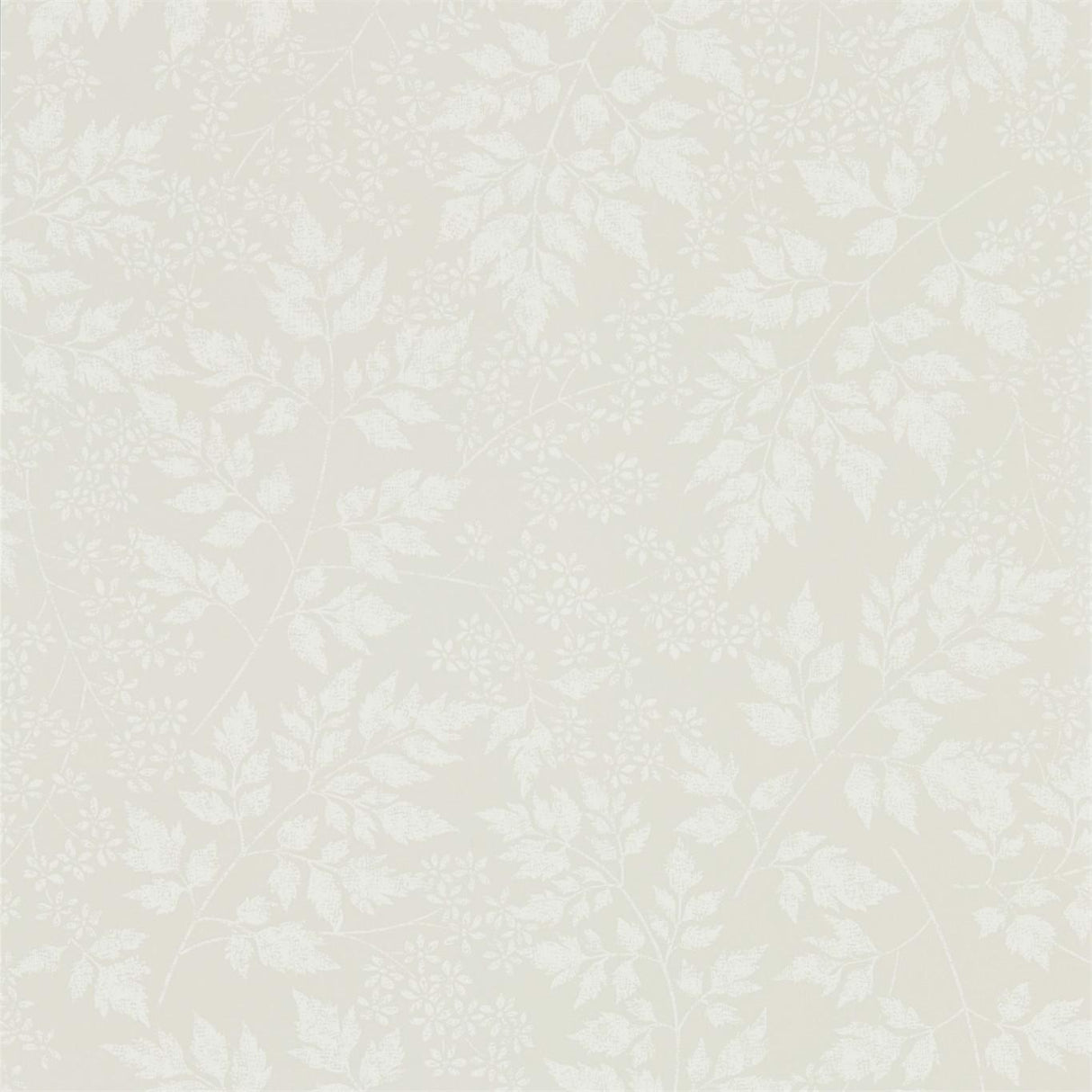 Sanderson Spring Leaves Flint Wallpaper