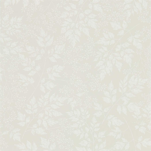 Sanderson Spring Leaves Flint Wallpaper