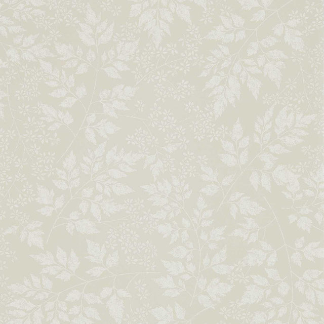 Sanderson Spring Leaves Barley Wallpaper