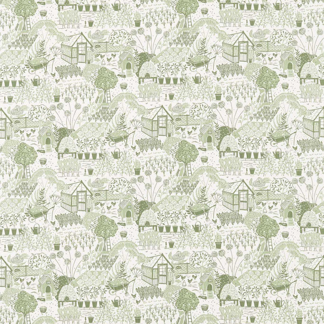 Sanderson The Allotment Fennel Fabric