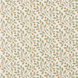 Sanderson Damson Tree Brick/Fennel Fabric