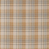 Sanderson Bryndle Check Honey/Grey Fabric