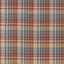 Sanderson Bryndle Check Russet/Amber Fabric