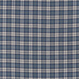 Sanderson Fenton Check Indigo/Stone Fabric