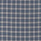 Sanderson Fenton Check Indigo/Stone Fabric