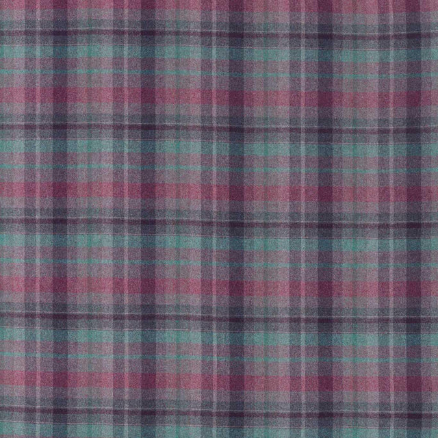 Sanderson Samphrey Check Fig/Teal Fabric