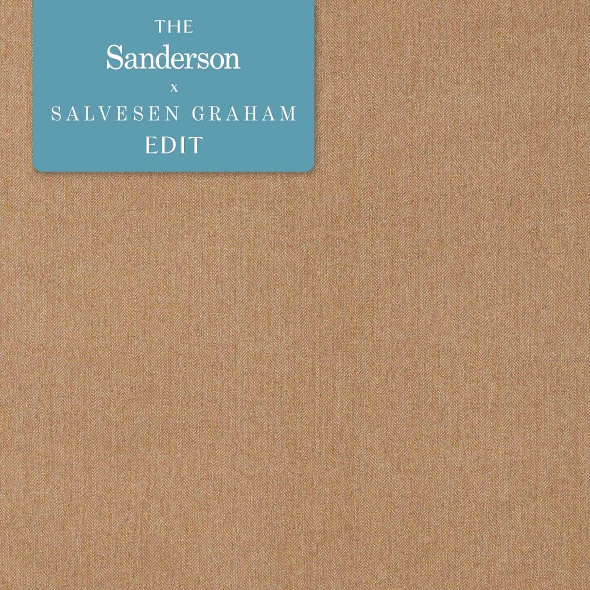 Sanderson Hector Ochre Fabric