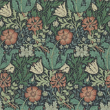 Morris & co Willow Boughs Indigo/Artichoke Wallpaper