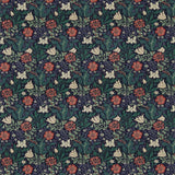 Morris & Co Compton Indigo/Green Fabric