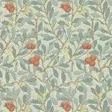 Morris & co Arbutus Slate/Russet Wallpaper
