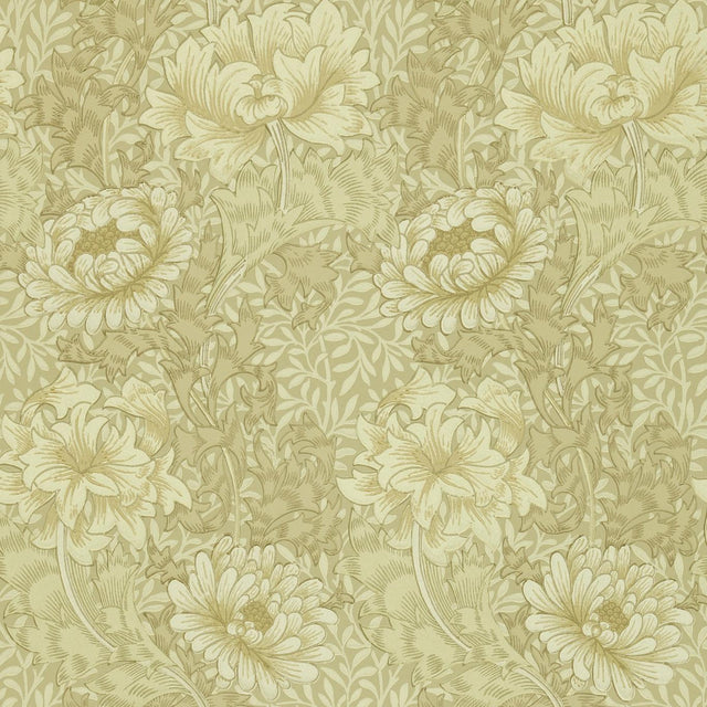 Morris & Co Arbutus Ivory/Canvas Wallpaper