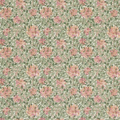 Morris & Co Honeysuckle Chalk/Yellow Fabric