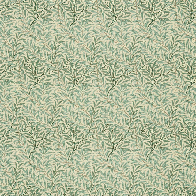 Morris & Co Willow Boughs Cream/Pale Green Fabric