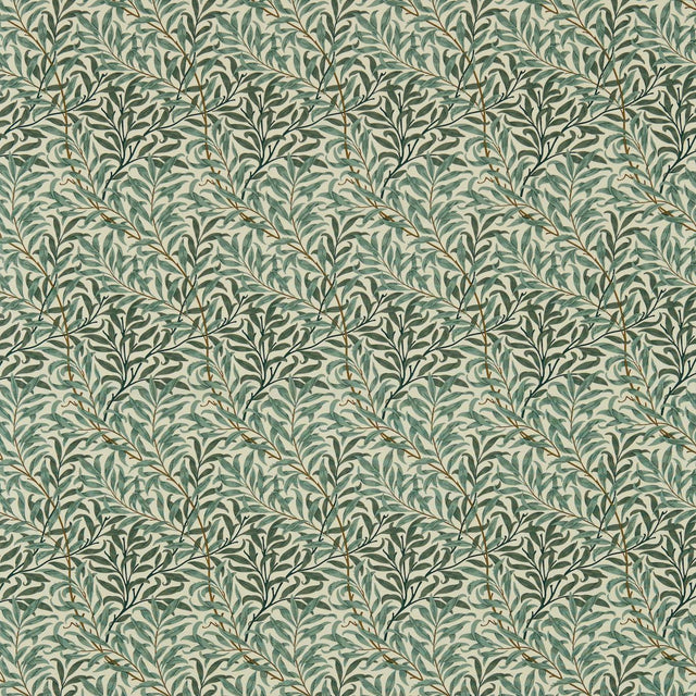 Morris & Co Willow Boughs Cream/Green Fabric
