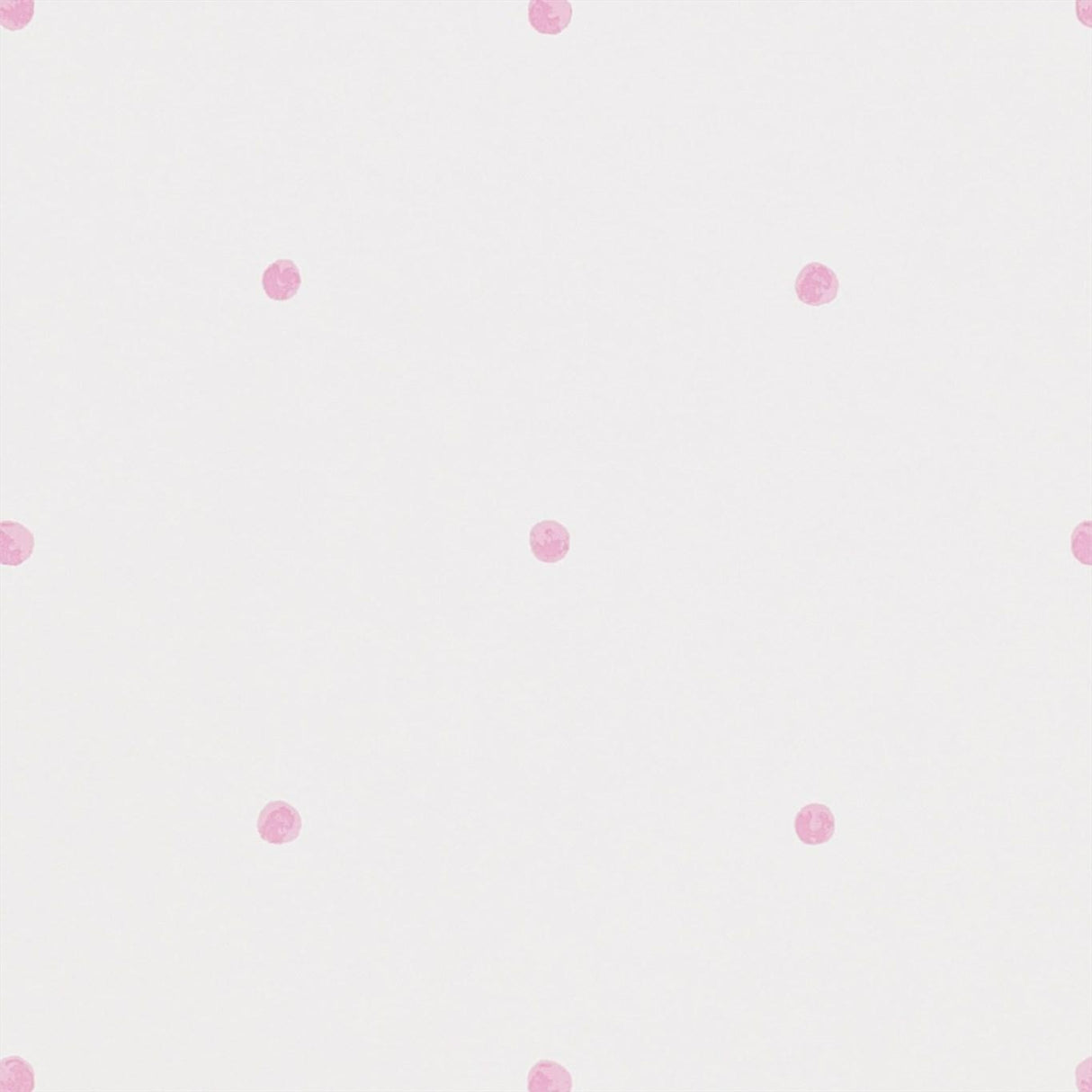 Sanderson Polka Pink/Cream Wallpaper