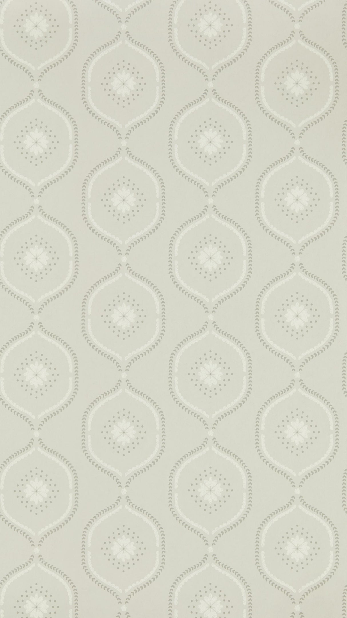 Sanderson Milcombe Silver Wallpaper