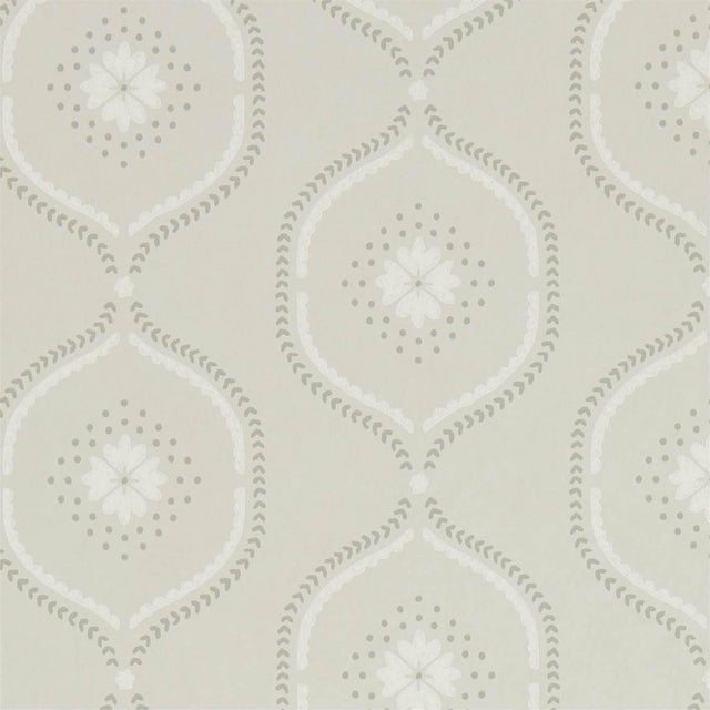 Sanderson Milcombe Silver Wallpaper