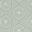 Sanderson Milcombe Mist Blue Wallpaper