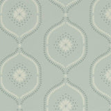Sanderson Milcombe Mist Blue Wallpaper