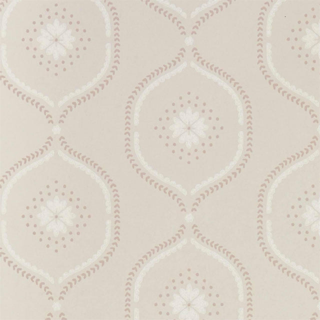 Sanderson Milcombe Powder Pink Wallpaper