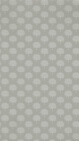 Sanderson Marcham Grey Birch Wallpaper