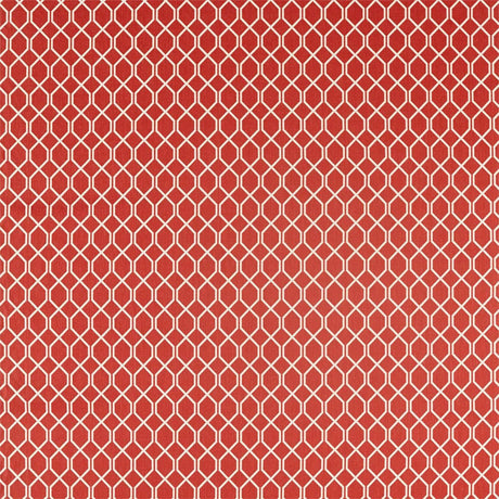 Sanderson Botanic Trellis Bengal Red Fabric