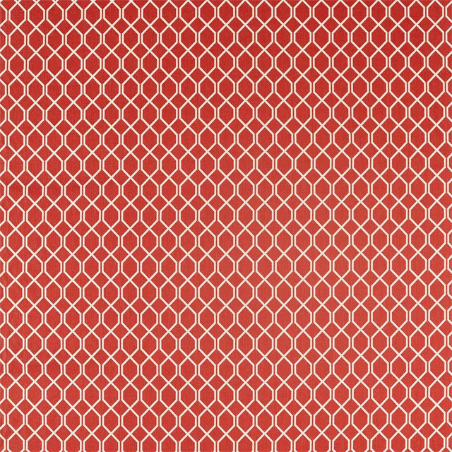 Sanderson Botanic Trellis Bengal Red Fabric