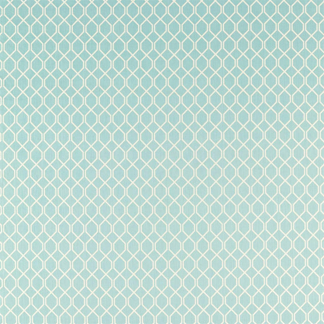 Sanderson Botanic Trellis Blue Clay Fabric