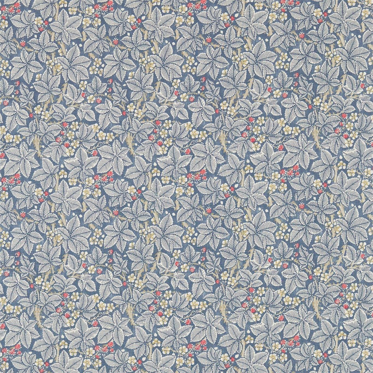Morris & Co Bramble Mineral/ Slate Fabric