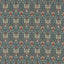 Morris & Co Snakeshead Thistle/Russet Fabric
