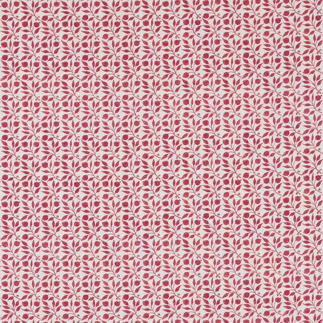 Morris & Co Rosehip Rose Fabric