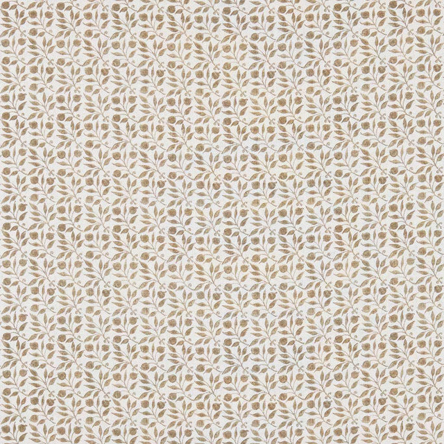 Morris & Co Rosehip Linen/Ecru Fabric
