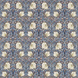 Morris & Co Pimpernel Indigo/Hemp Fabric