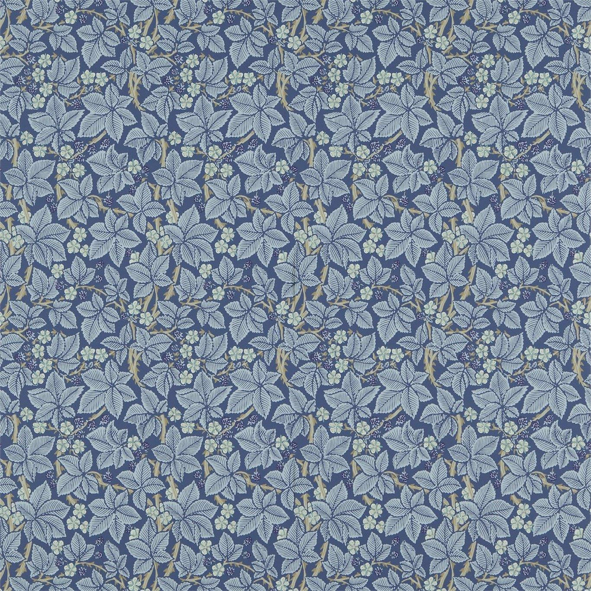 Morris & Co Bramble Indigo Wallpaper