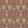 Morris & Co Honeysuckle & Tulip Red/Gold Wallpaper