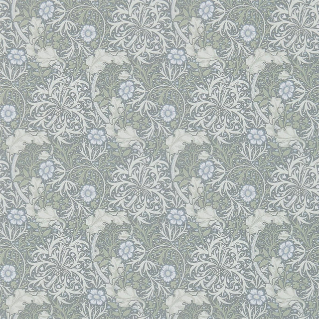 Morris & Co Morris Seaweed Silver/Ecru Wallpaper