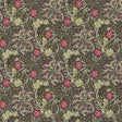 Morris & Co Morris Seaweed Ebony/Poppy Wallpaper
