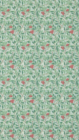 Morris & co Arbutus Thyme/Coral Wallpaper