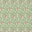 Morris & Co Arbutus Olive/Pink Wallpaper