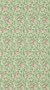 Morris & Co Arbutus Olive/Pink Wallpaper